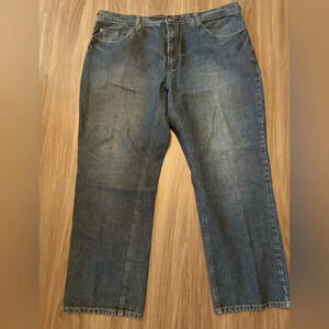 Perry Ellis Y2K men’s medium wash straight jeans size 42X30